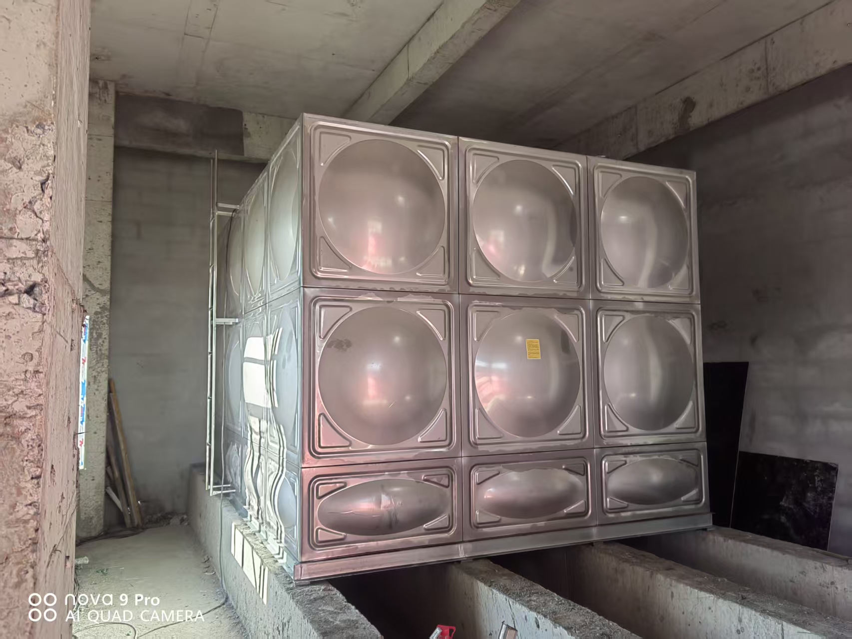 準噶爾旗紅進塔不銹鋼消防水箱